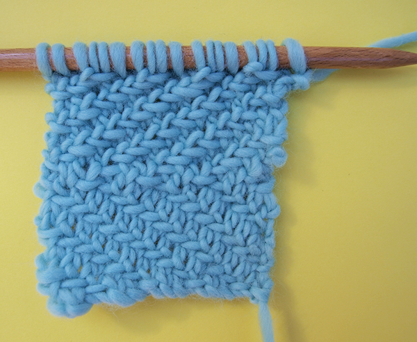 How to knit cross Herringbone Stitch